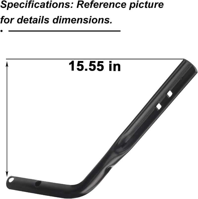 BERPSE 136-5924-05 Right Hand Lower Handle & 136-5923-05 Left Hand Lower Handle Compatible with Toro 21" Mulching/Rear Bagging Lawn Mower, Replaces 127-0657-05 127-0658-05 - Image 2